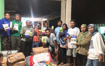 Dinas Pertanian Malut Gandeng Generasi Muda NU Bagikan Ratusan Saset Benih Cabe Rawit