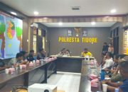 Sinergi Polresta Tidore–KWATAK lewat Coffee Morning