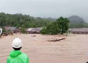 Puluhan KK Terdampak Banjir di Kecamatan Ibu Halmahera Barat