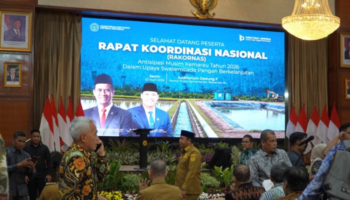 Hadiri Rakornas Mitigasi Kekeringan, Potensi Pertanian Tidore Kepulauan Diakui Nasional
