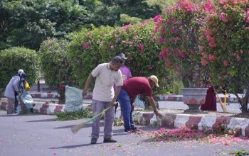 Sambut HJT ke 918, Pemkot Tidore Gelar Kerja Bakti Pembersihan Lingkungan