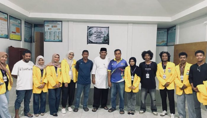 Bawa Semangat Perubahan, Mahasiswa Unkhair Optimis Sukseskan Program Pengabdian di Kelurahan Tambula