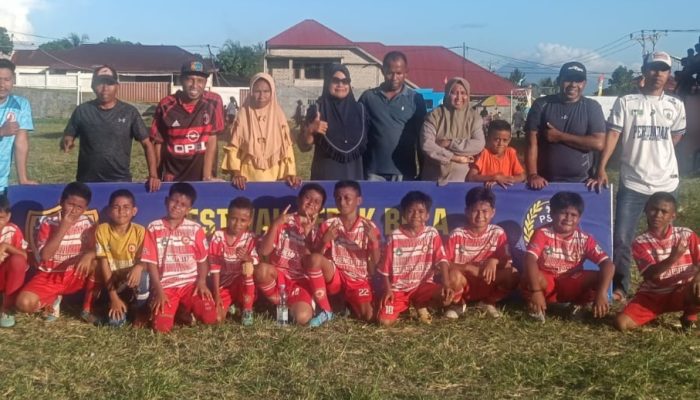 Tumbangkan Nuku Jr Lewat Drama Penalti, SSB Saremo Putera Sabet Juara I di Dokiri