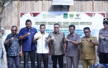 Dukung Penurunan Stunting, Pemkot Tidore dan BKKBN Bangun Rumah Layak Huni di Desa Oba