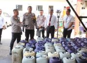 Pengiriman 1,55 Ton Pertamax ke Halmahera Tengah Digagalkan Polisi