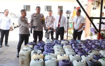 Pengiriman 1,55 Ton Pertamax ke Halmahera Tengah Digagalkan Polisi