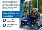 PERUMDAM Ake Mayora Optimasi Sumur Tomagoba II demi Tingkatkan Pelayanan Air Bersih