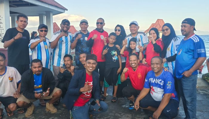 Wagub Maluku Utara ‘Tobo Safar’ di Pantai Tugulufa Usai Final Piala Dunia 2026