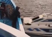 Speedboat Mutiara Mamang Tabrak KM Obi Permai di Halsel, Empat ABK Selamat