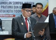 Isi Kekosongan Jabatan, Ahmad Laiman Lantik Jahra Mandar sebagai Kadis Dukcapil